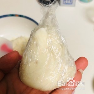 奶香蓝莓山药泥