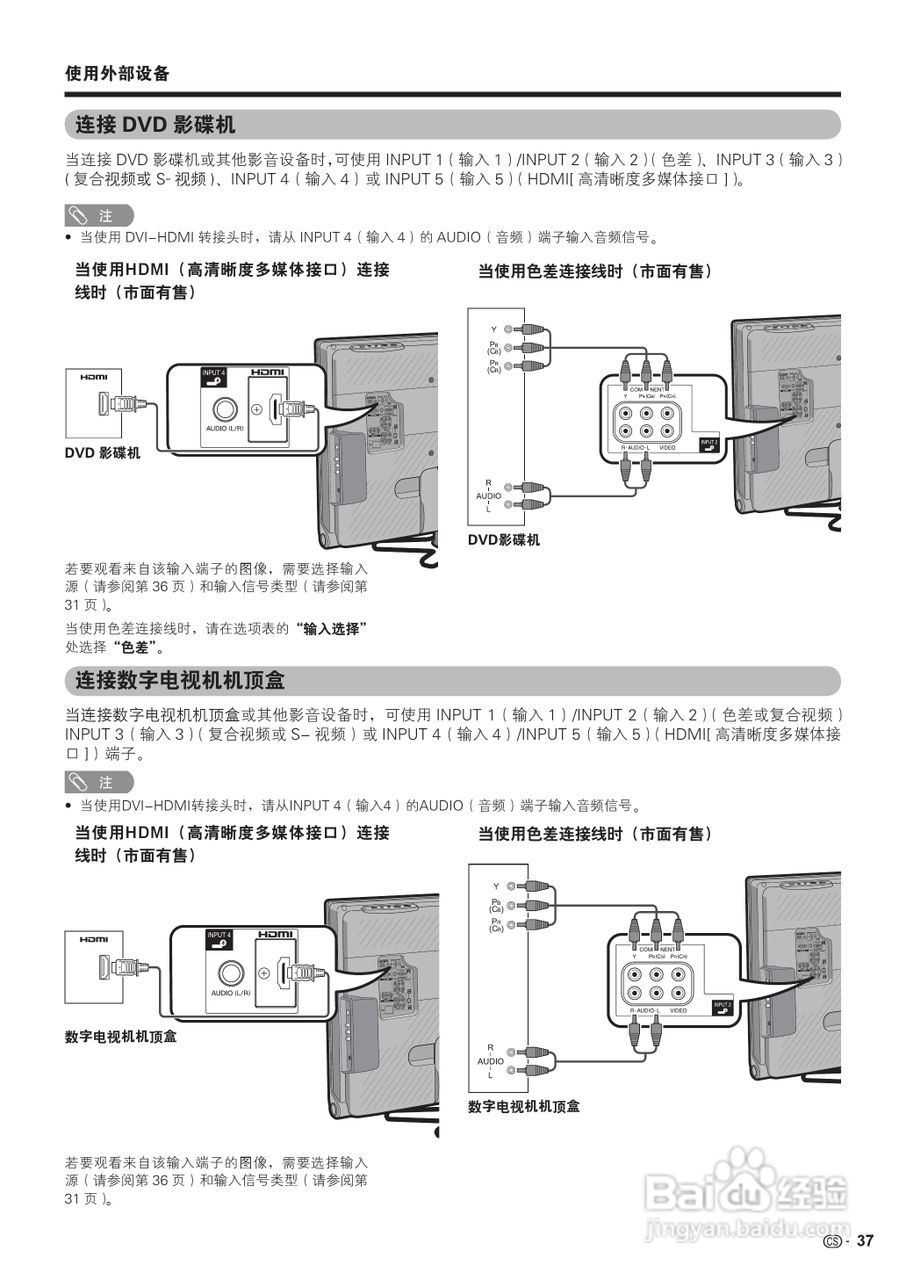 夏普LCD-32D30BK液晶彩电使用说明书:[4]
