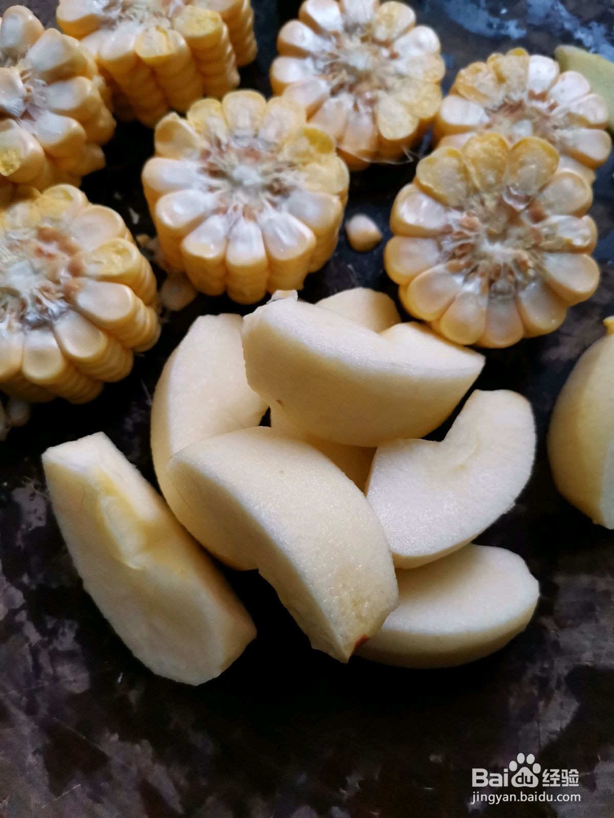 苹果玉米马蹄解腻汤