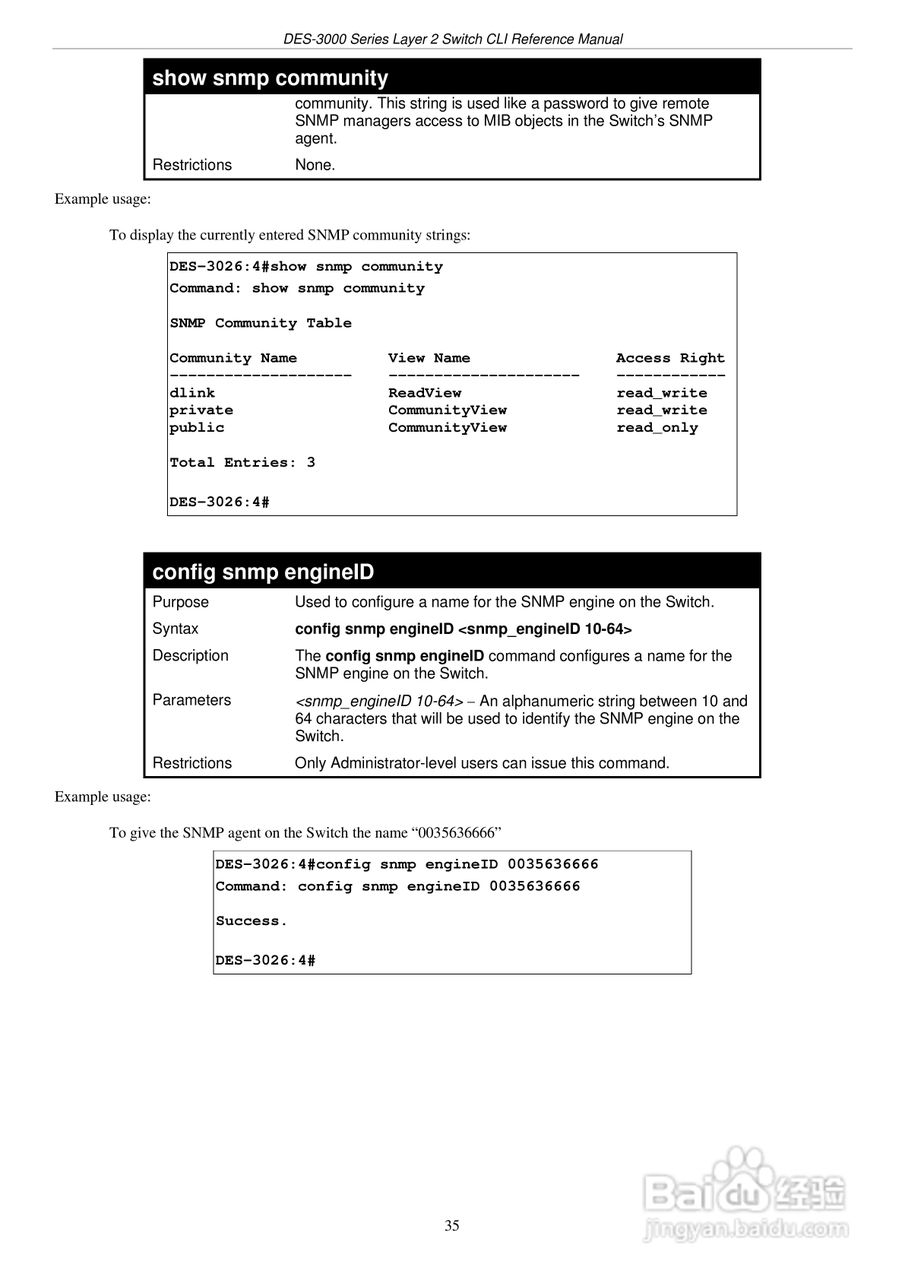 D-Link DES-3010G以太网交换机用户手册:[4]