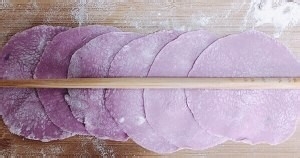 紫薯玫瑰花馒头