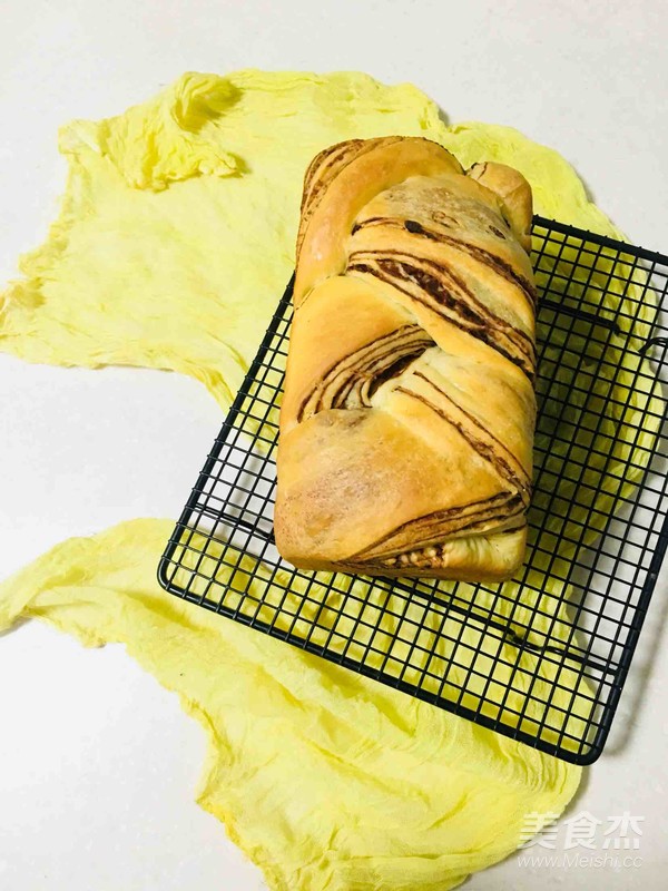 大理石纹豆沙吐司