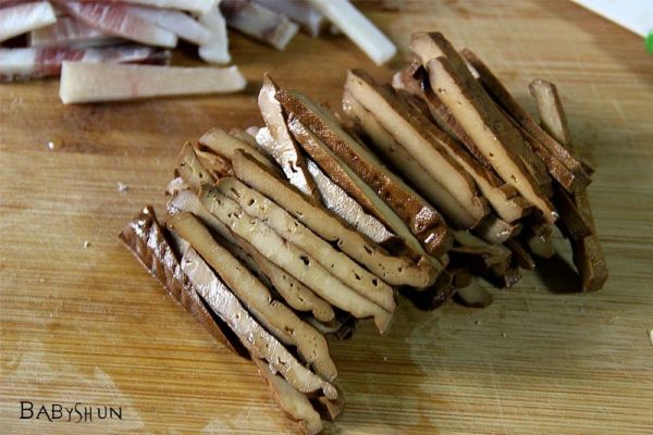 顺小煮-香干芦蒿炒咸肉