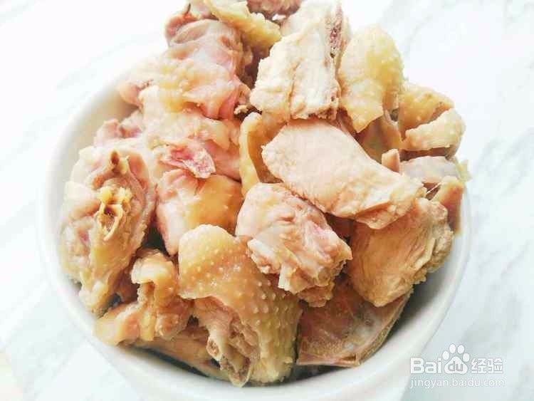 美味的干煸鸡块
