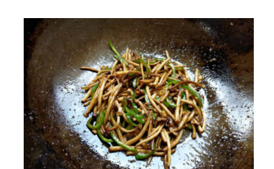 酱炒茶树菇的做法步骤