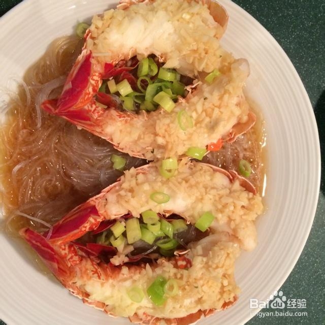 应该这样做蒜蓉粉丝蒸龙虾