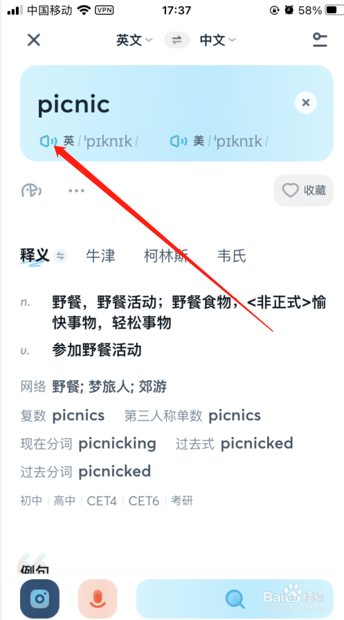 picnic怎么发音?