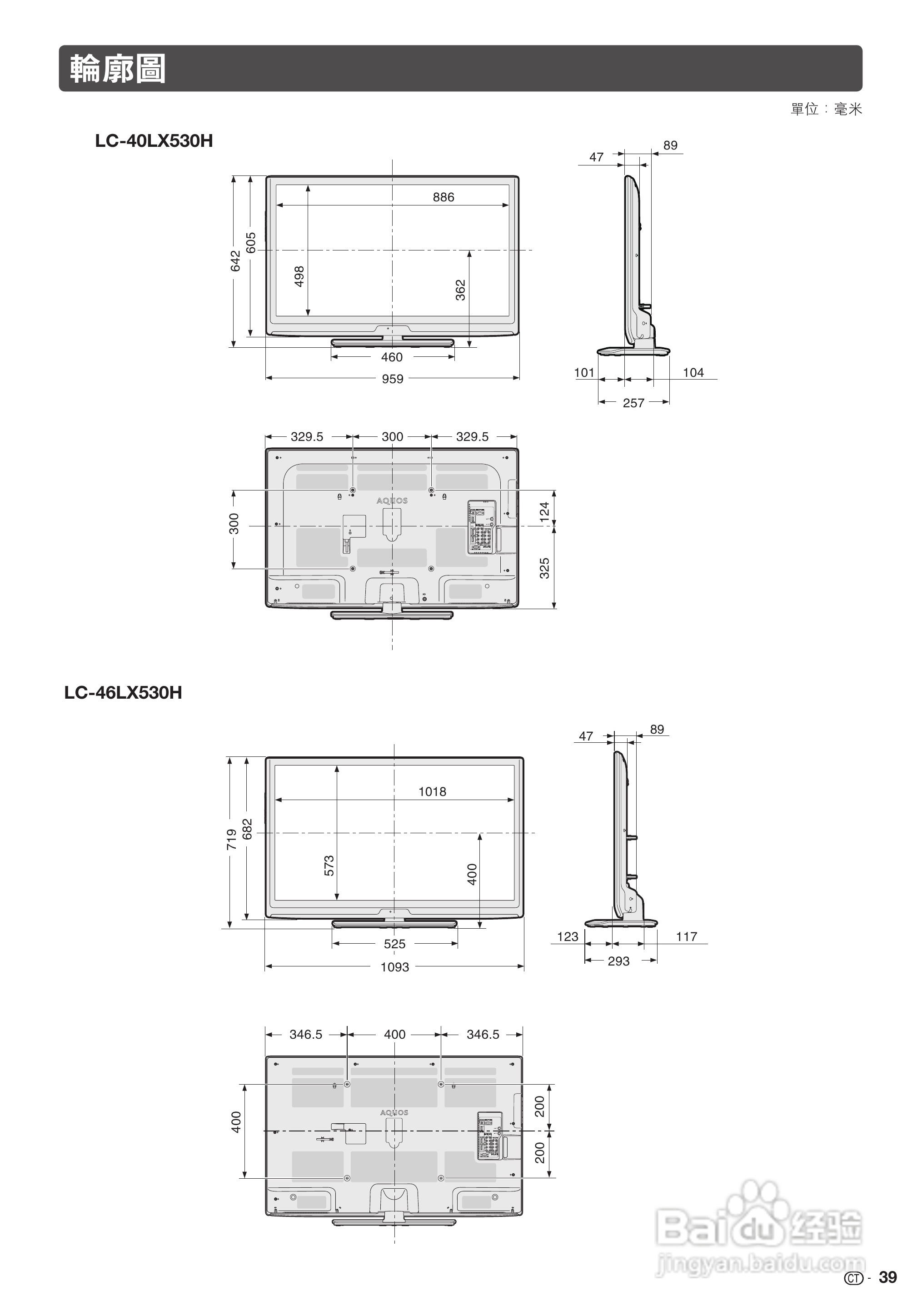 声宝LC-40LX530H型液晶电视机说明书:[4]
