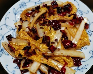 酸辣娃娃菜的做法