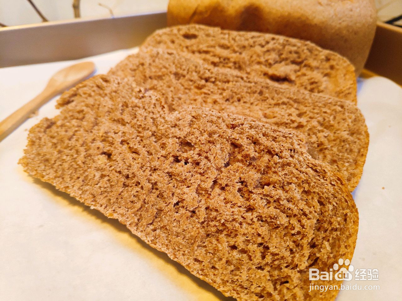 全黑麦土司的做法