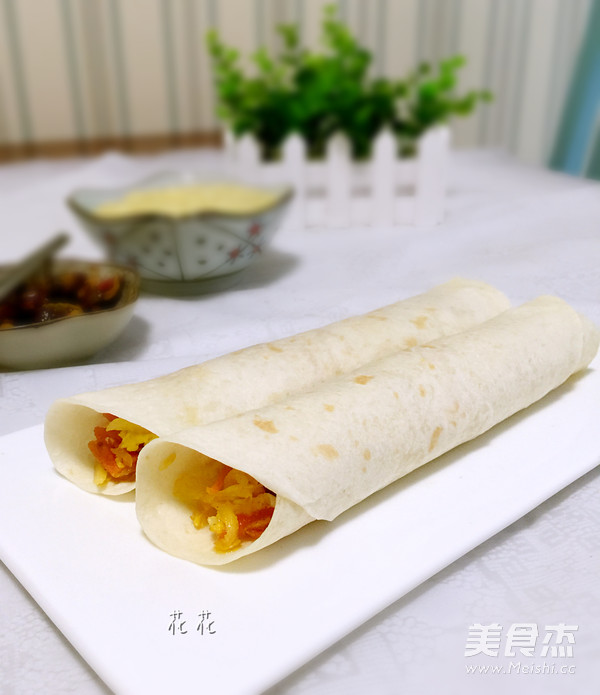 早餐卷饼的做法