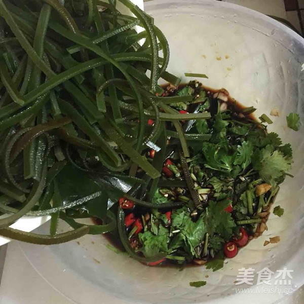 凉拌海带丝的做法