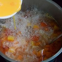 木瓜番茄银耳蛋花羹的美味做法