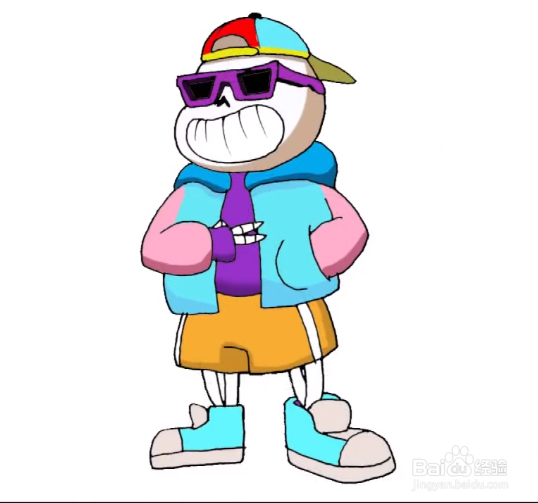 传说之下的人物怎么画