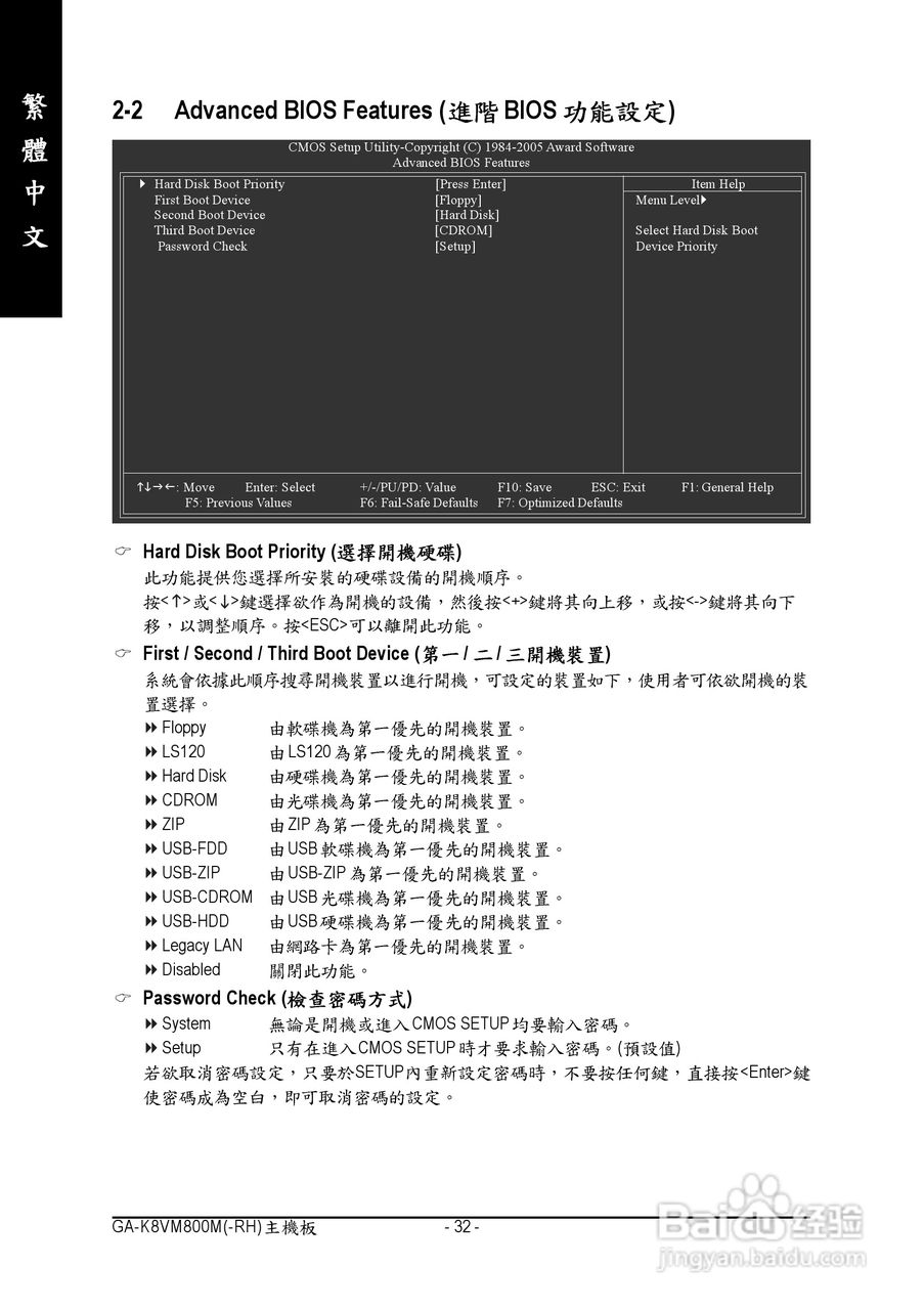 技嘉GA-K8VM800M型主板说明书:[4]