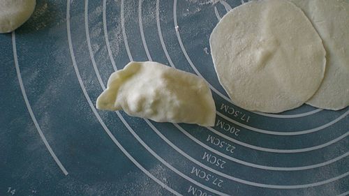 榨菜西红柿水饺