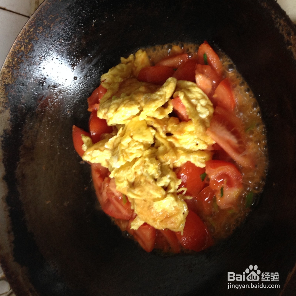 西红柿炒蛋，妈妈的味道