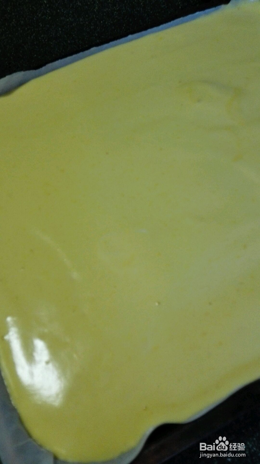 香橙肉松蛋糕卷的做法