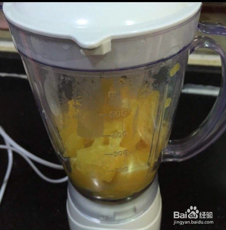 如何在家制作橙子布丁