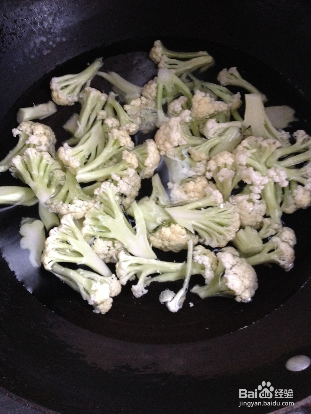 菜花炒肉的做法