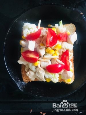 快手吐司披萨的做法