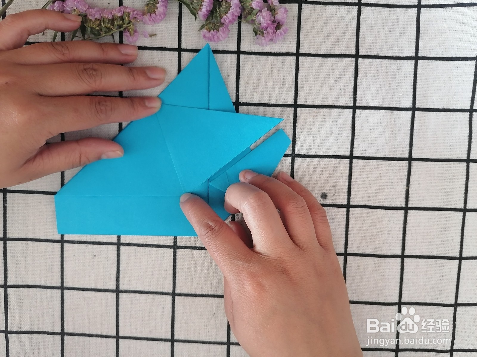 苏47战斗机折纸教程