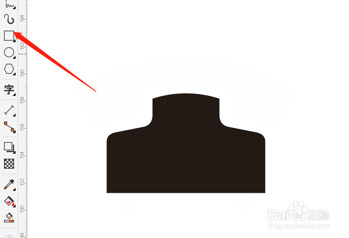 如何用Coreldraw软件画电话图标