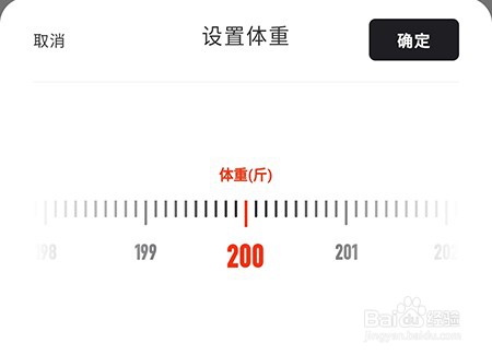 当燃怎么设置体重