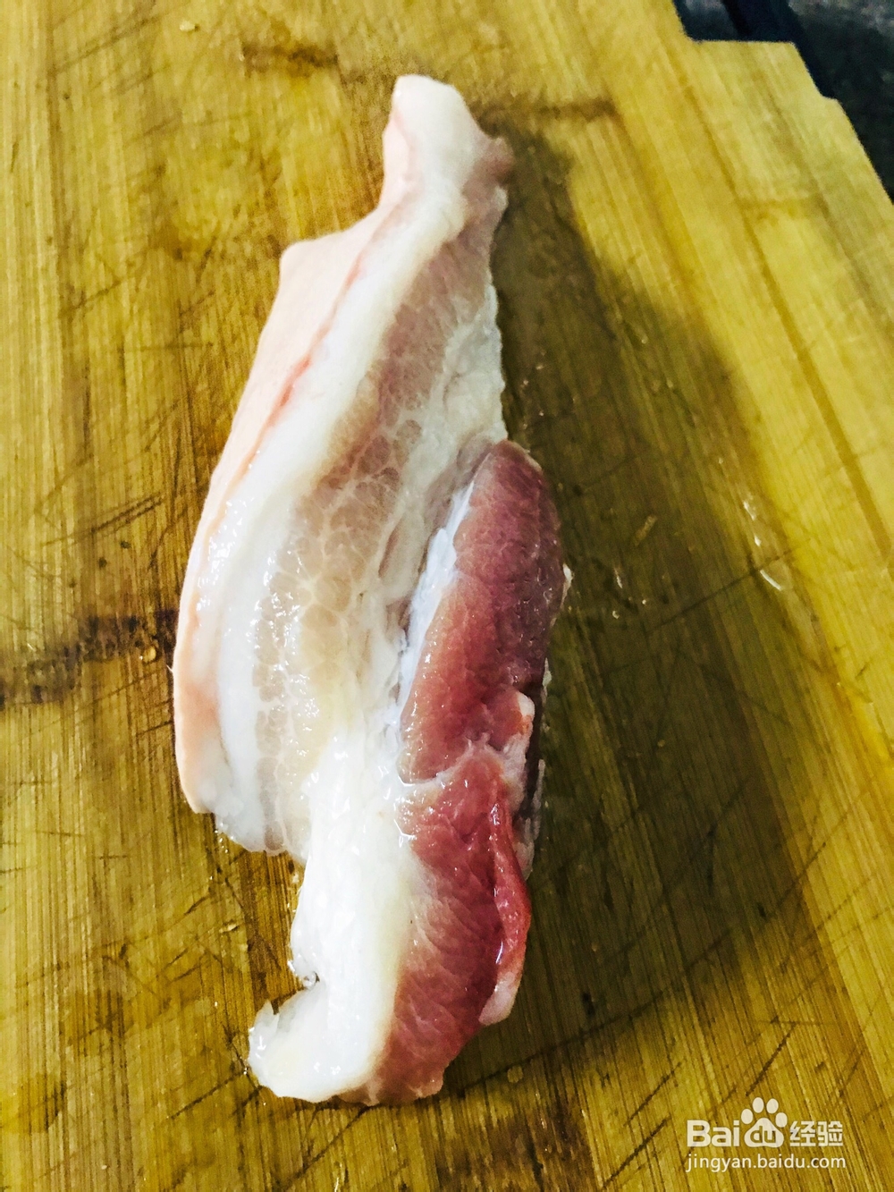 自己做五花肉焖鱿鱼干海鲜美食