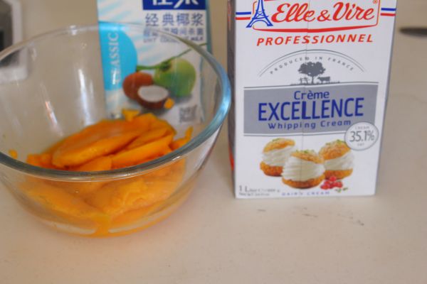 芒果香蕉椰奶冰棒