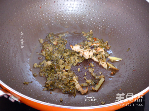 老坛酸菜炒意面