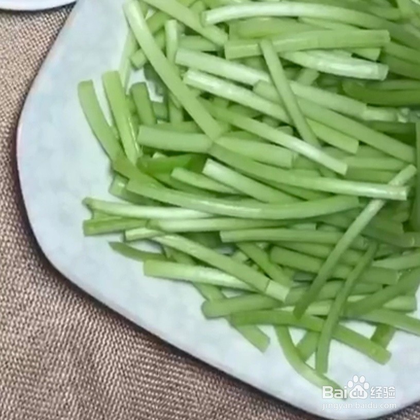 干煸薯梗的做法