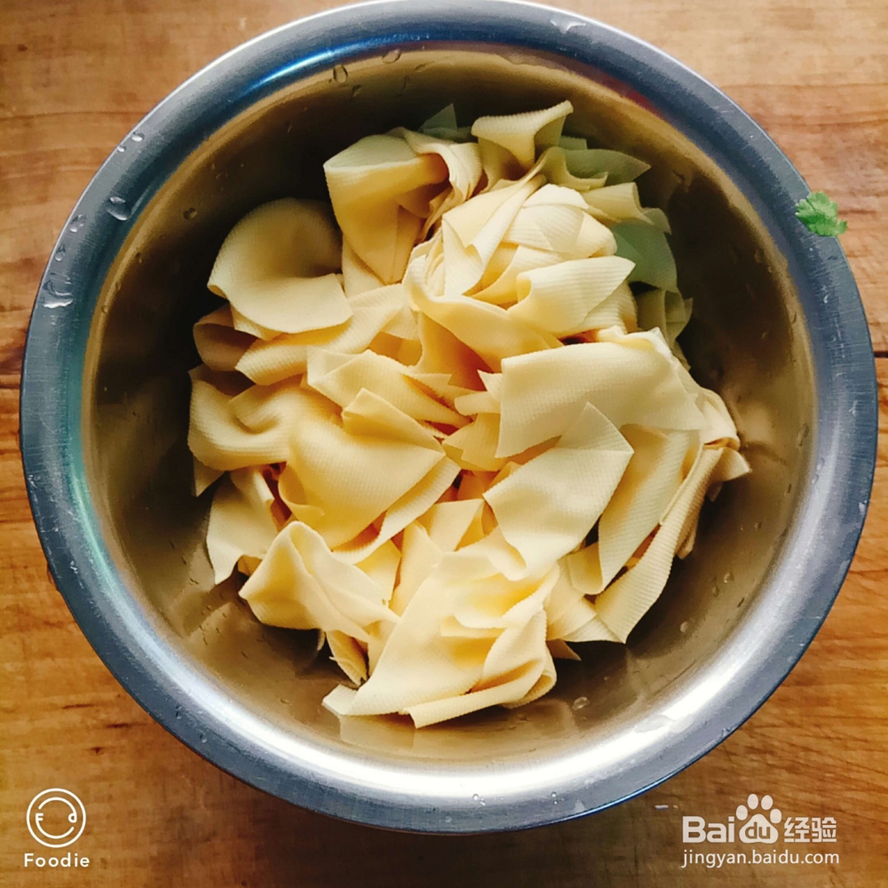炒干豆腐的制作方法