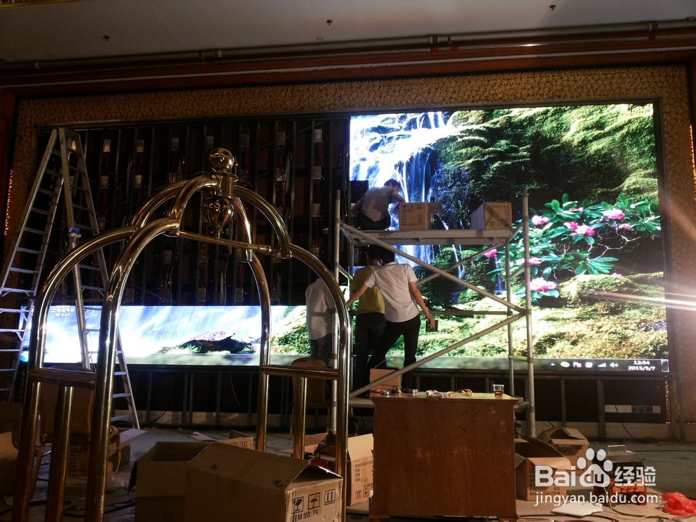 酒店宴会厅LED彩屏P3