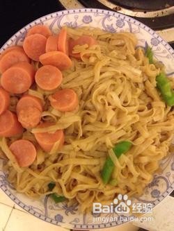 酱油炒面怎么做