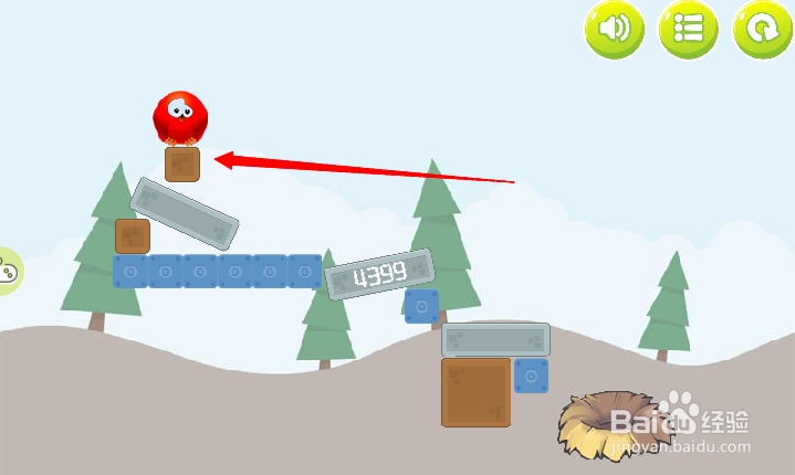 小游戏泡泡鸟历险记3第5关