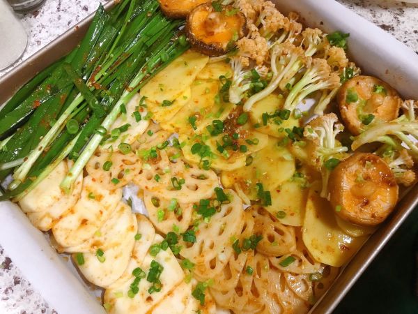 烤箱版麻辣烧烤