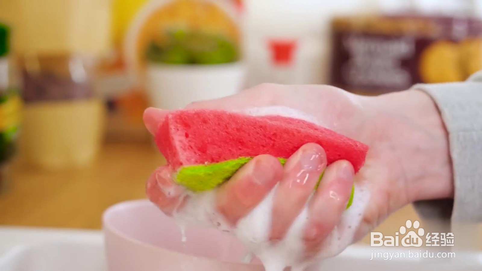 如何自制洗碗工具？