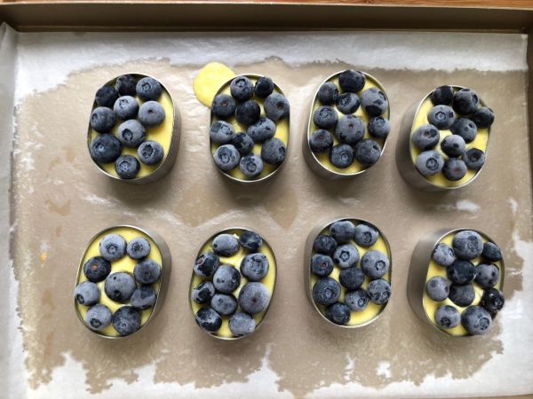 半熟芝士版蓝莓重芝士蛋糕