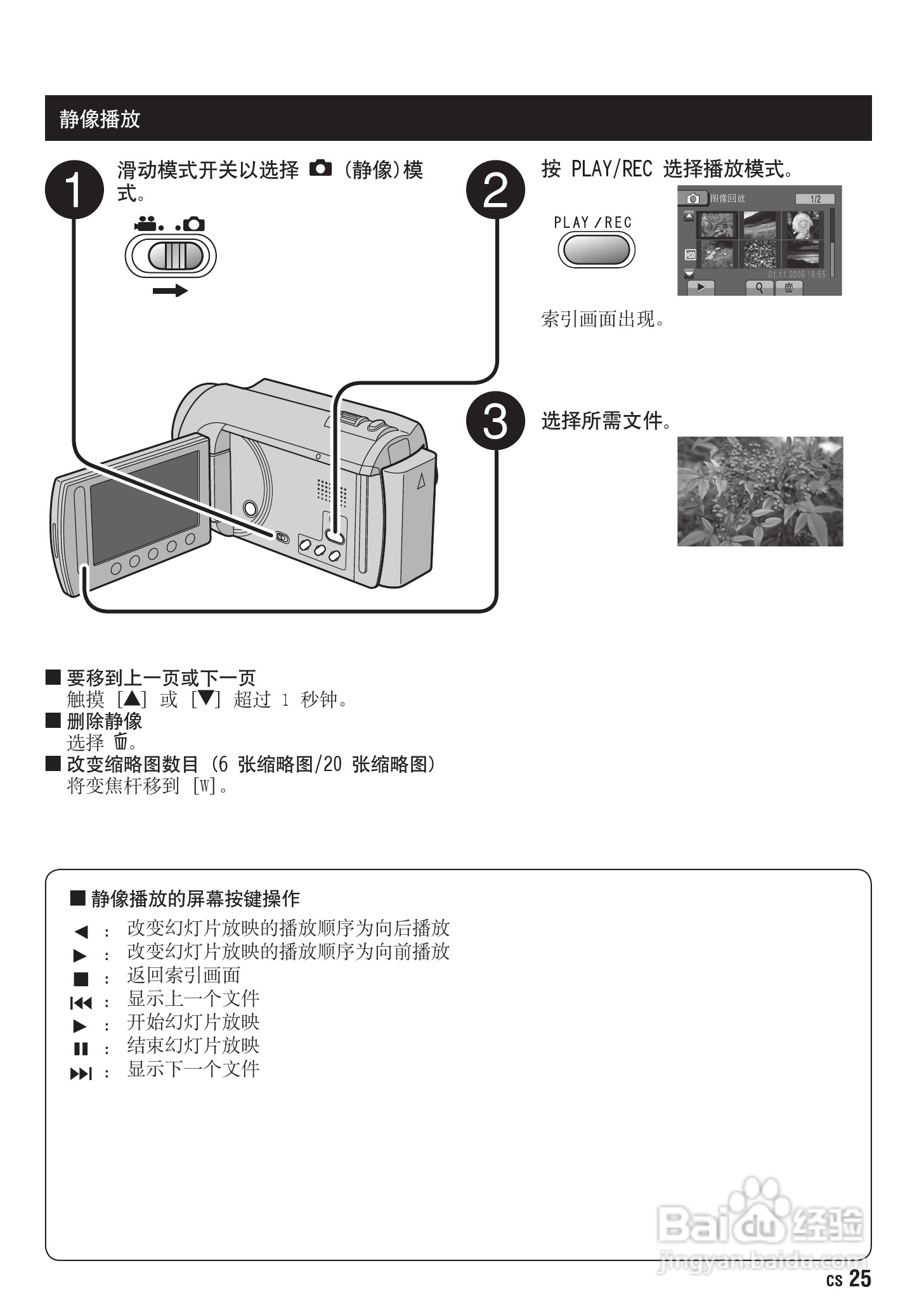 JVC GZ-MG830AC数码摄像机说明书:[3]