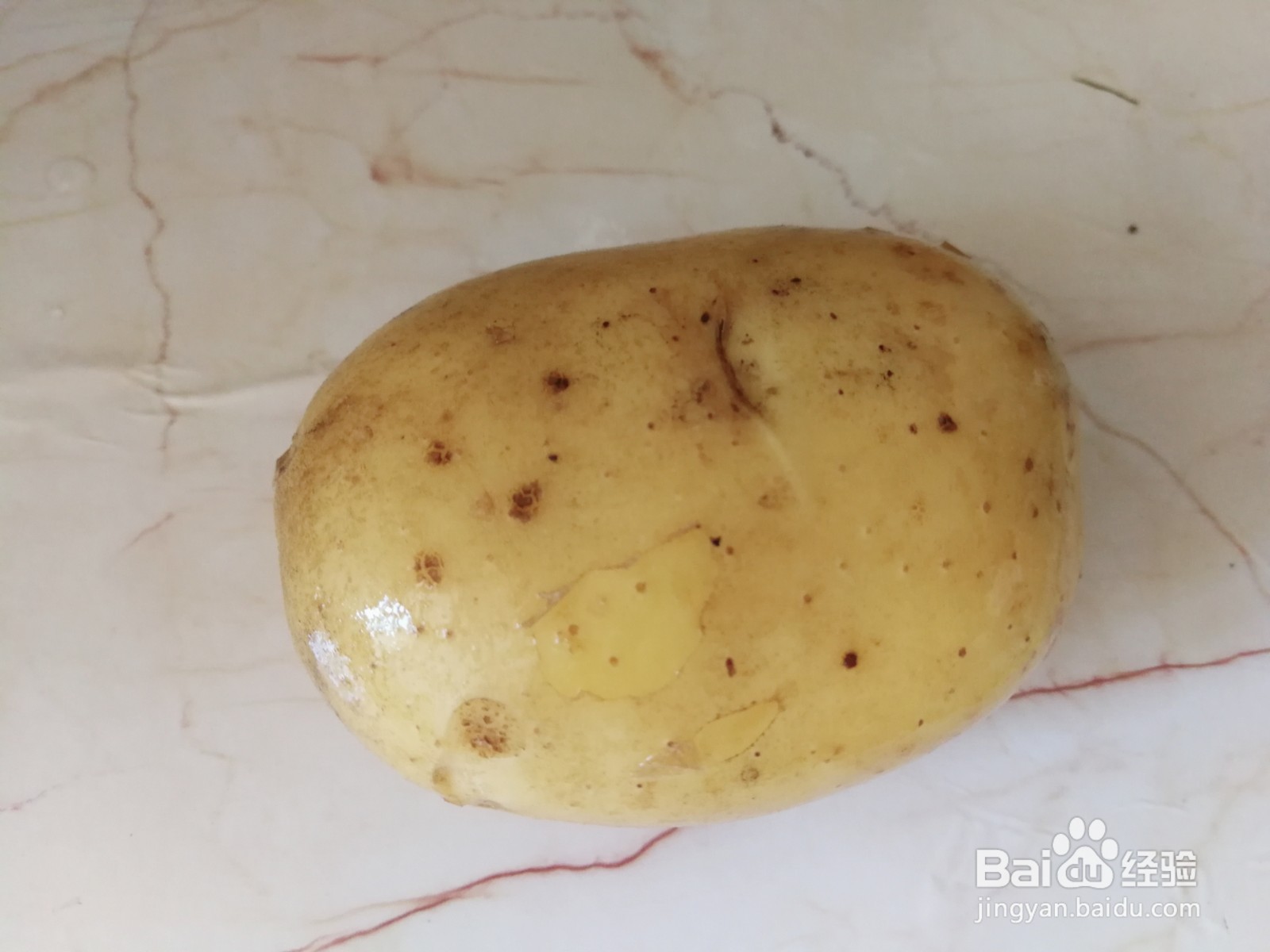 好吃的微波炉烤土豆
