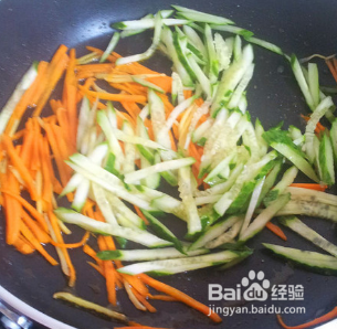 胡萝卜和黄瓜能不能一起炒