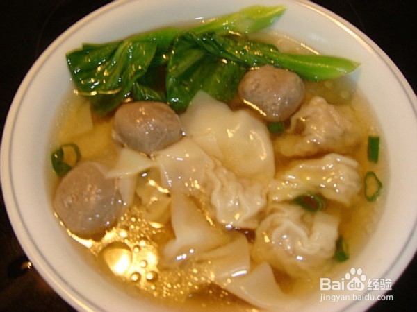 牛肉丸小混沌的制作方法