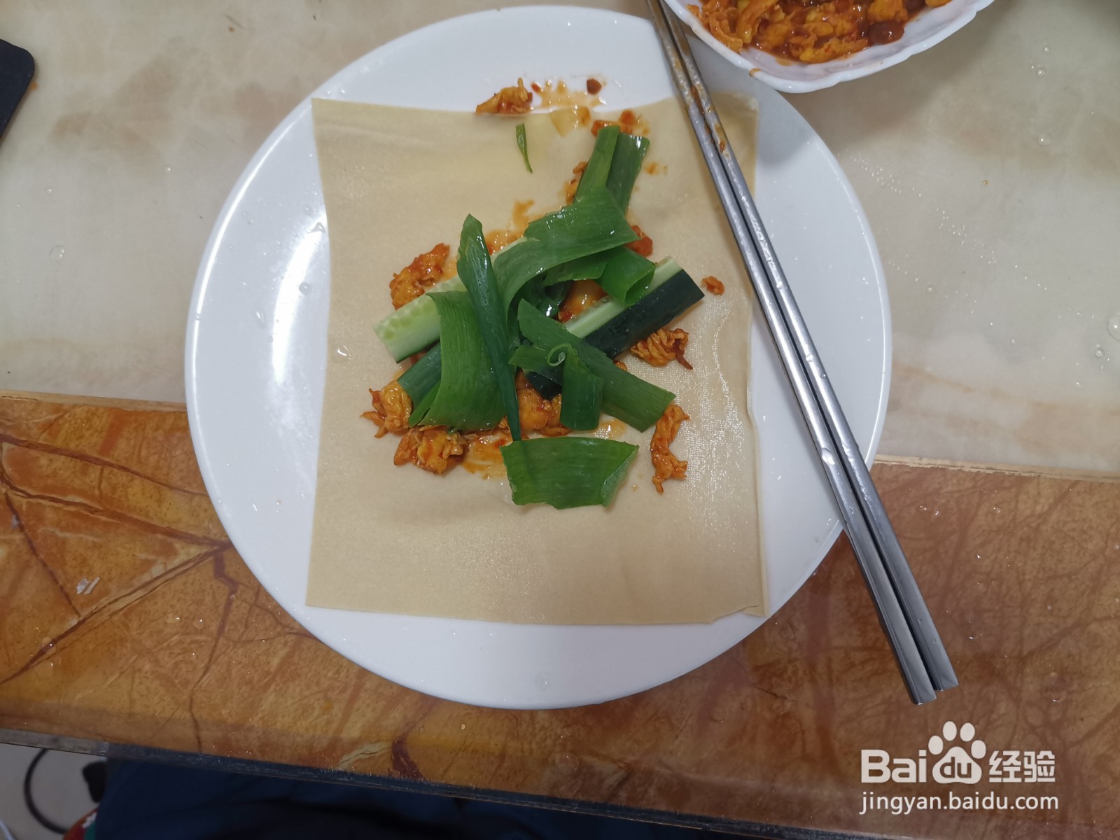 干豆腐拌饭卷