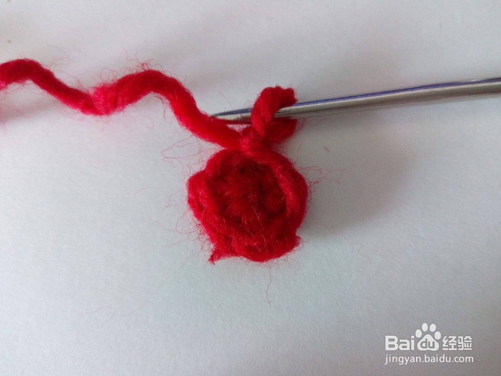 [钩针3]怎样钩立体心形玩偶
