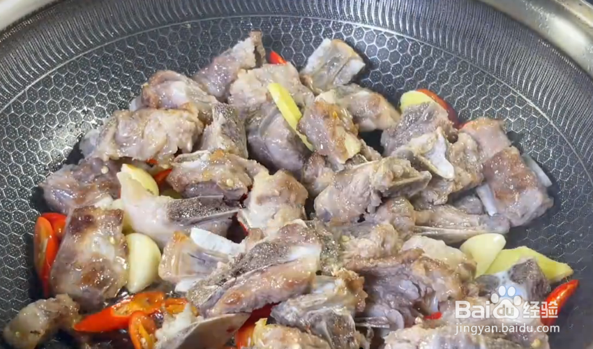 葱爆排骨的制作方法