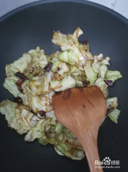 手撕包菜的做法
