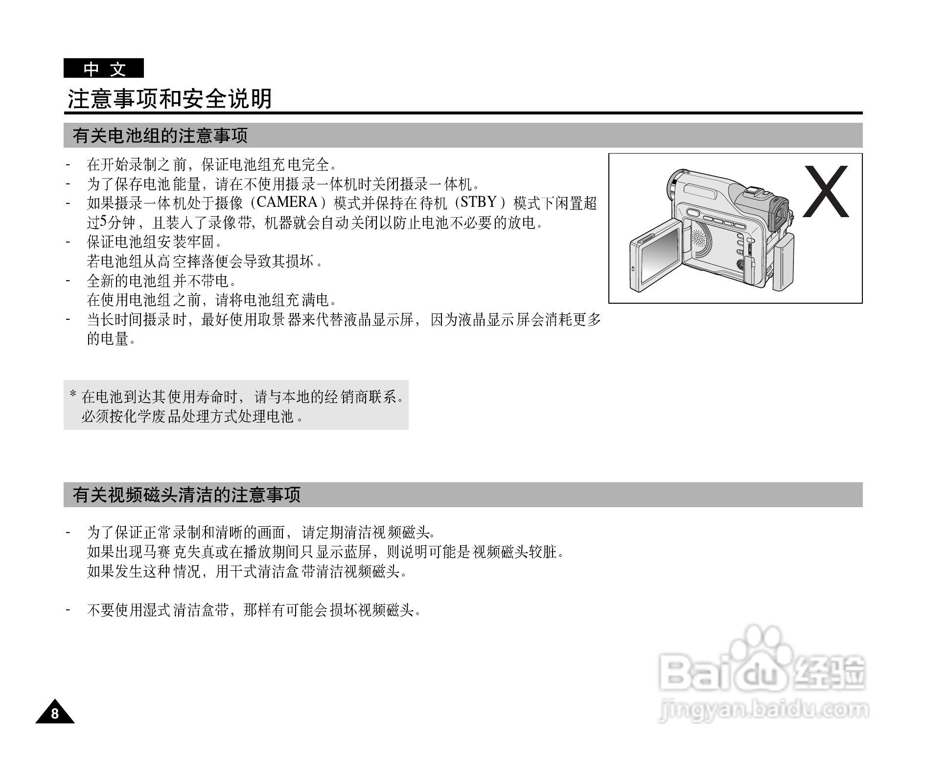 三星VP-D905(i)摄录一体机使用说明书:[1]