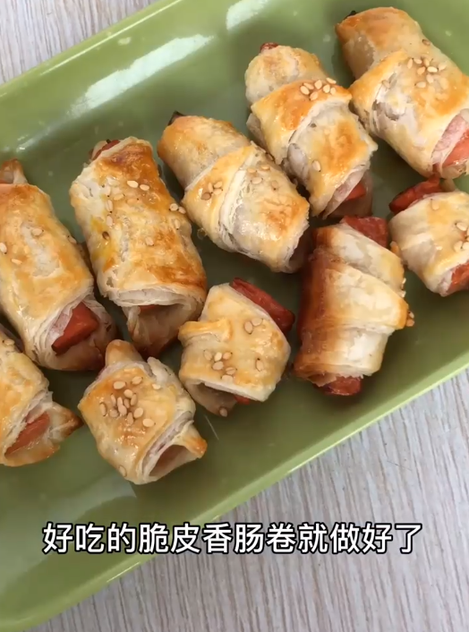 如何做脆皮香肠卷