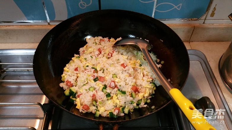 午餐肉蛋炒饭